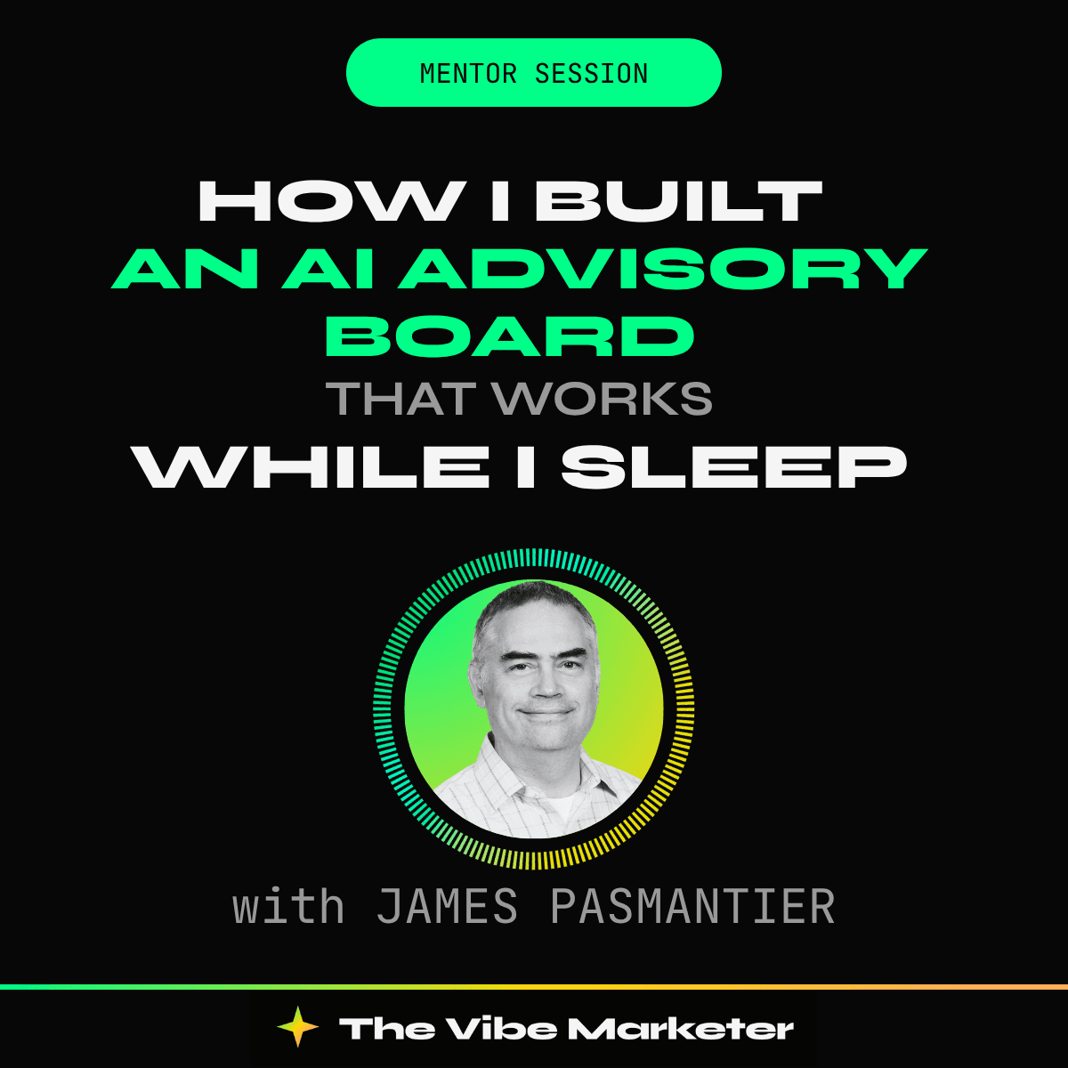 How I built an AI advisory board that works while I sleep, with James Pasmantier
